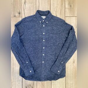 Taylor Stitch The Jack in Navy Donegal, size 38